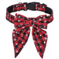 Christmas Snowflake Bow Dog Collars - wagglywonders